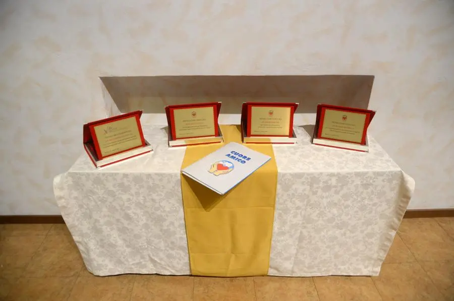 Premio Cuore amico, la cerimonia di consegna a Brescia