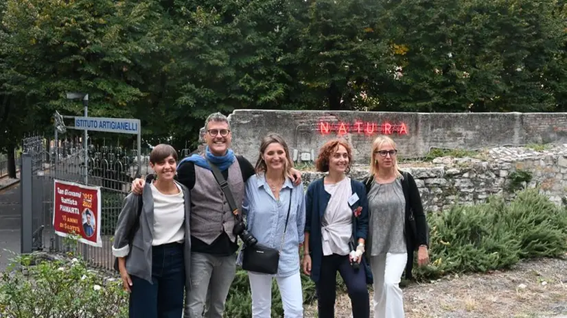 Festival dell'educazione: l'inaugutazione di Luci d'artista in via Avogadro