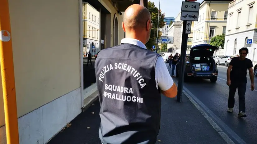 Il luogo dell'aggressione in via Vittorio Emanuele