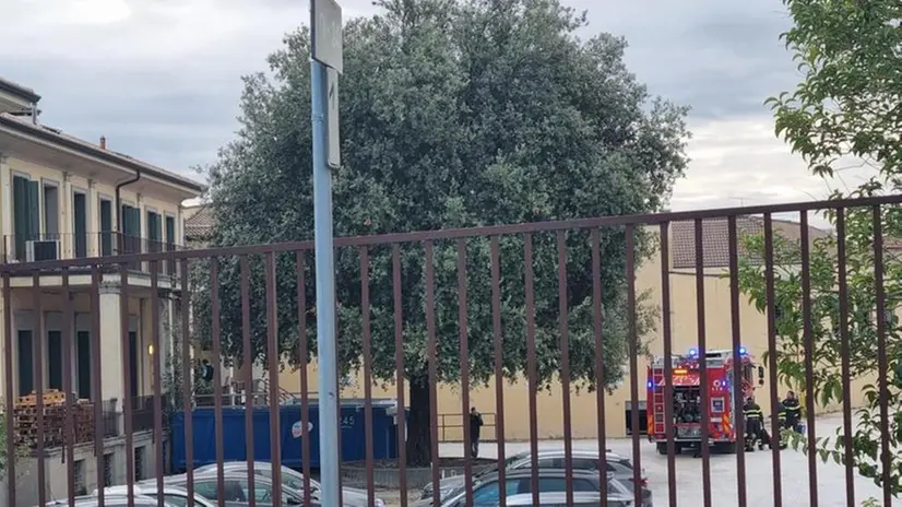 I Vigili del fuoco a Desenzano