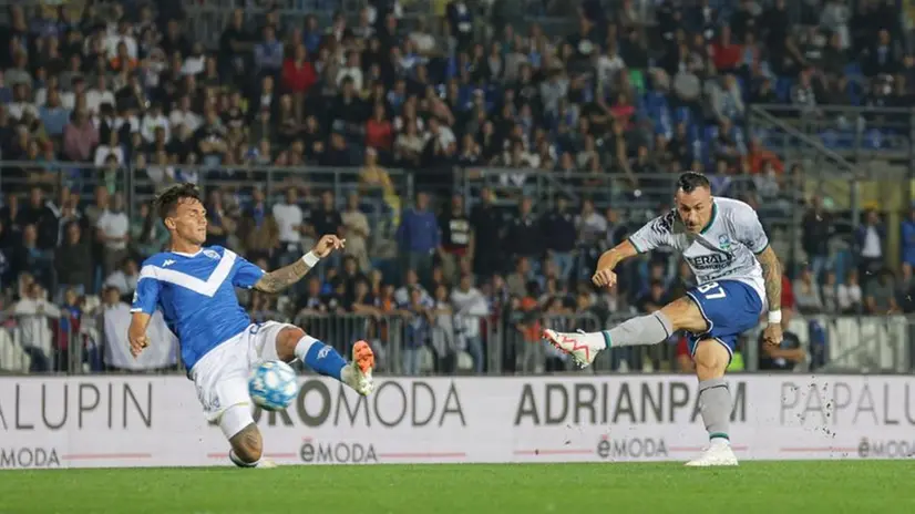 Brescia-FeralpiSalò primo tempo al Rigamonti