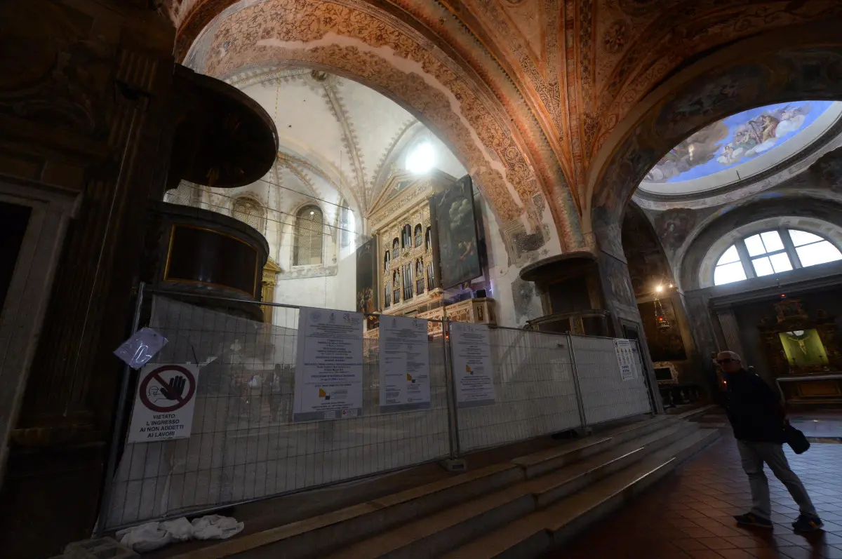 L'organo Antegnati dopo il restauro