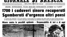 Vajont, la tragedia del 9 ottobre 1963 nelle pagine del GdB