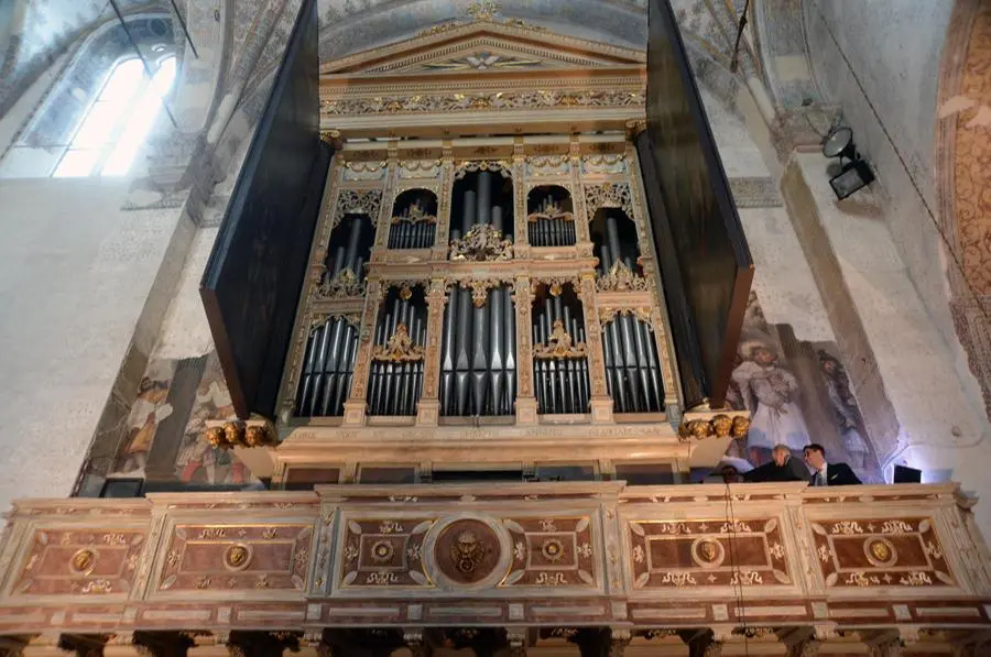 L'organo Antegnati dopo il restauro
