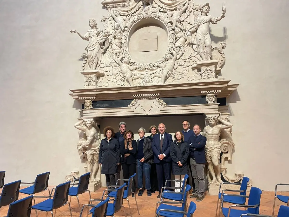 Palazzo Martinengo delle Palle, la sala del Camino è stata riaperta |  Giornale di Brescia
