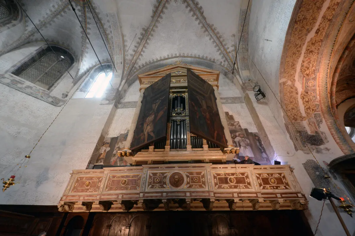 L'organo Antegnati dopo il restauro