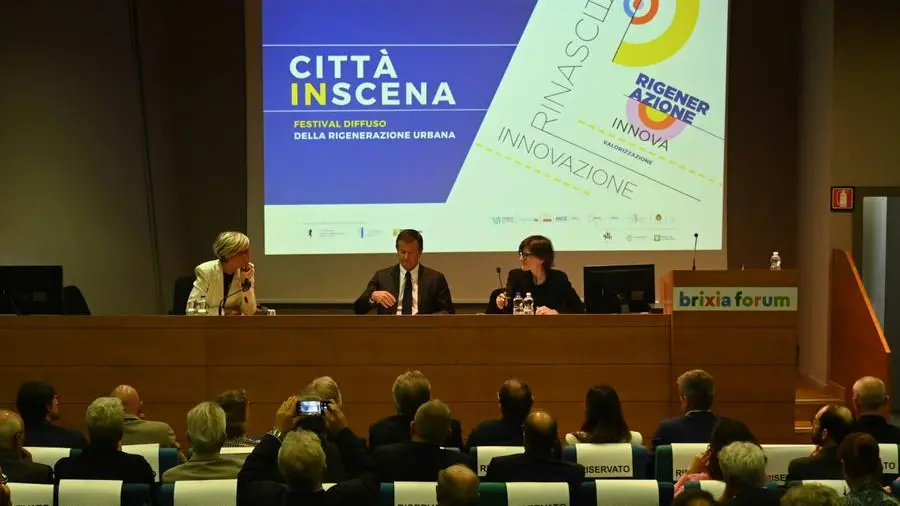 Momenti dal convegno «Città in scena. Festival della rigenerazione urbana»