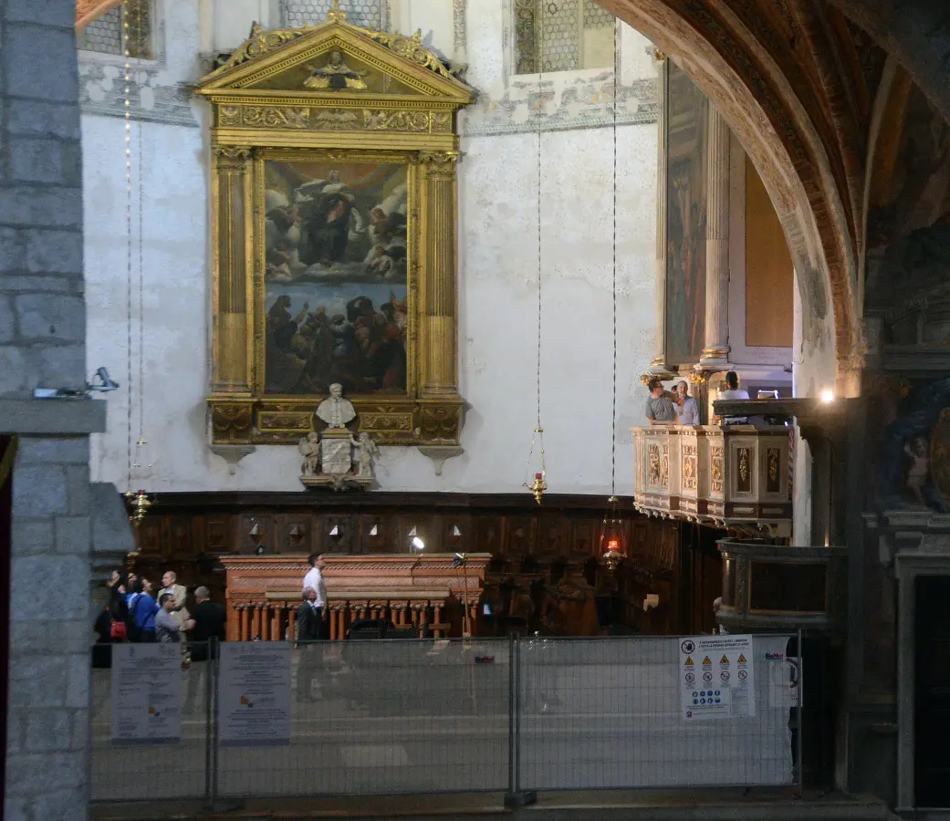 L'organo Antegnati dopo il restauro