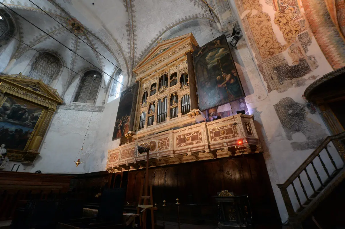 L'organo Antegnati dopo il restauro