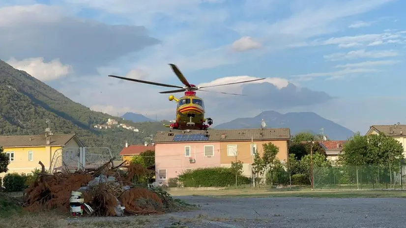 Nell'incidente a Villanuova è stata investita una coppia di anziani