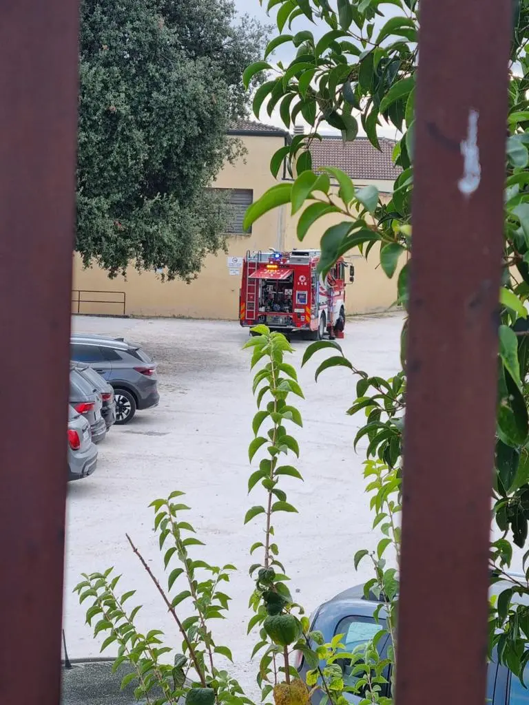 I Vigili del fuoco a Desenzano