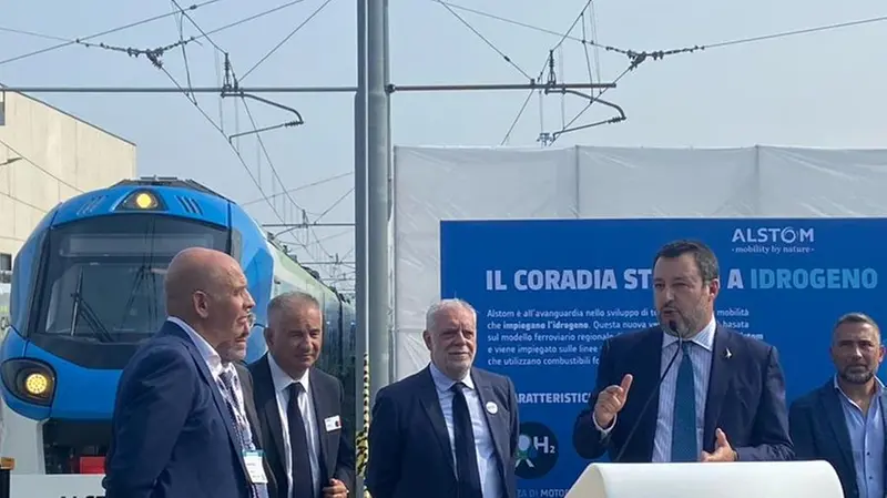 A Expo Ferroviaria la presentazione del nuovo treno a idrogeno