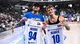 Jacobs e Blanco alla partita della Germani
