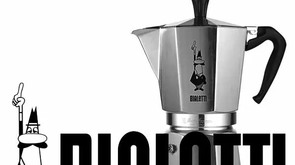 L'inconfondibile marchio Bialetti