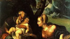 La «Sacra Famiglia» di Anguissola Sofonisba - © www.giornaledibrescia.it