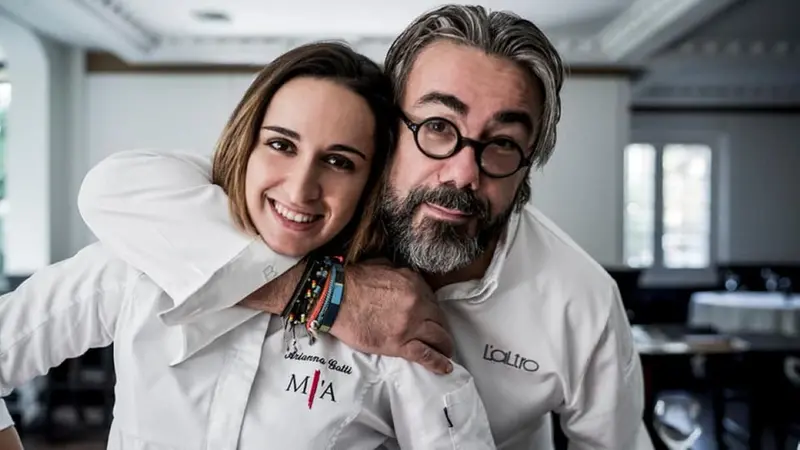 Gatti con Léveillé, suo maestro al Miramonti L'Altro - Foto Nicolo’ Brunelli fotografo