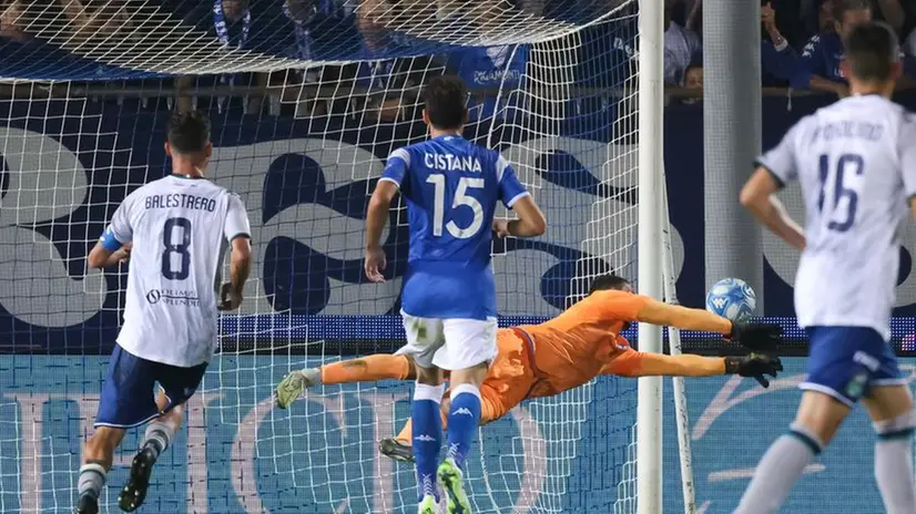 Solo due gol presi per il Brescia di Daniele Gastaldello - New Reporter © www.giornaledibrescia.it