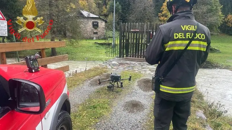 Il fiume Caffaro monitorato anche con il drone - © www.giornaledibrescia.it