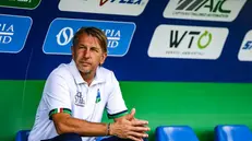 Stefano Vecchi è l'allenatore che ha portato la FeralpiSalò in serie B - Foto New Reporter Comincini © www.giornaledibrescia.it