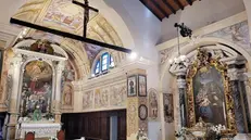 L'interno della chiesa di Santa Maria Bambina a Cagnatico, frazione di Odolo - © www.giornaledibrescia.it