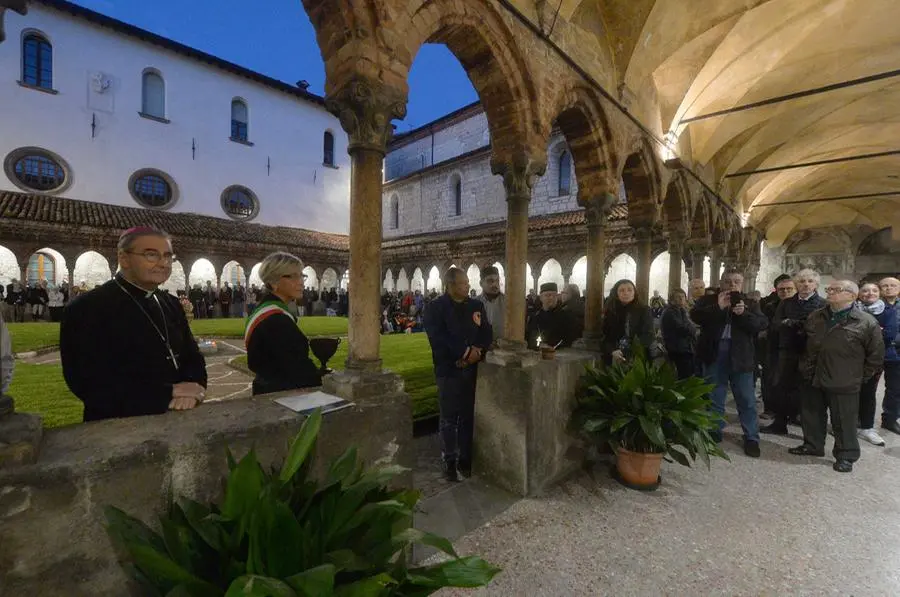 Nel convento dei Francescani la preghiera interreligiosa