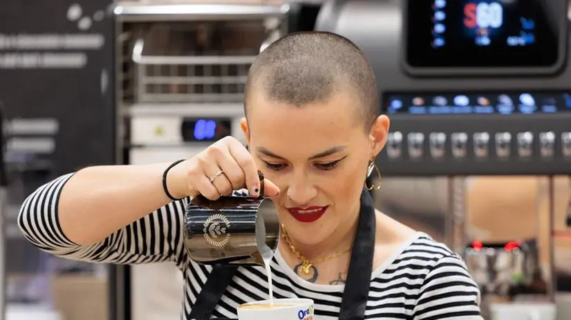 Jessica Pintossi ha vinto il primo OraSì Barista Award