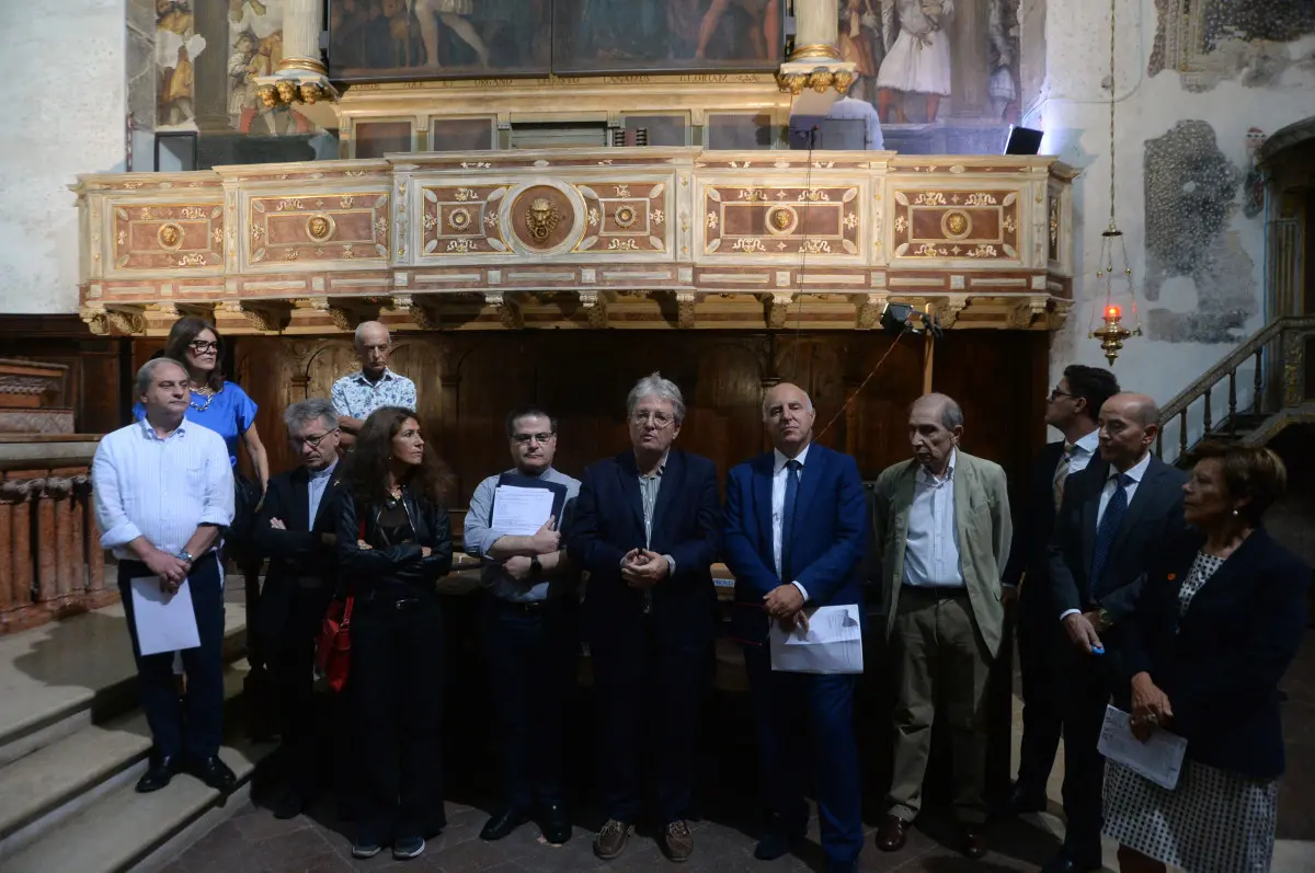 L'organo Antegnati dopo il restauro