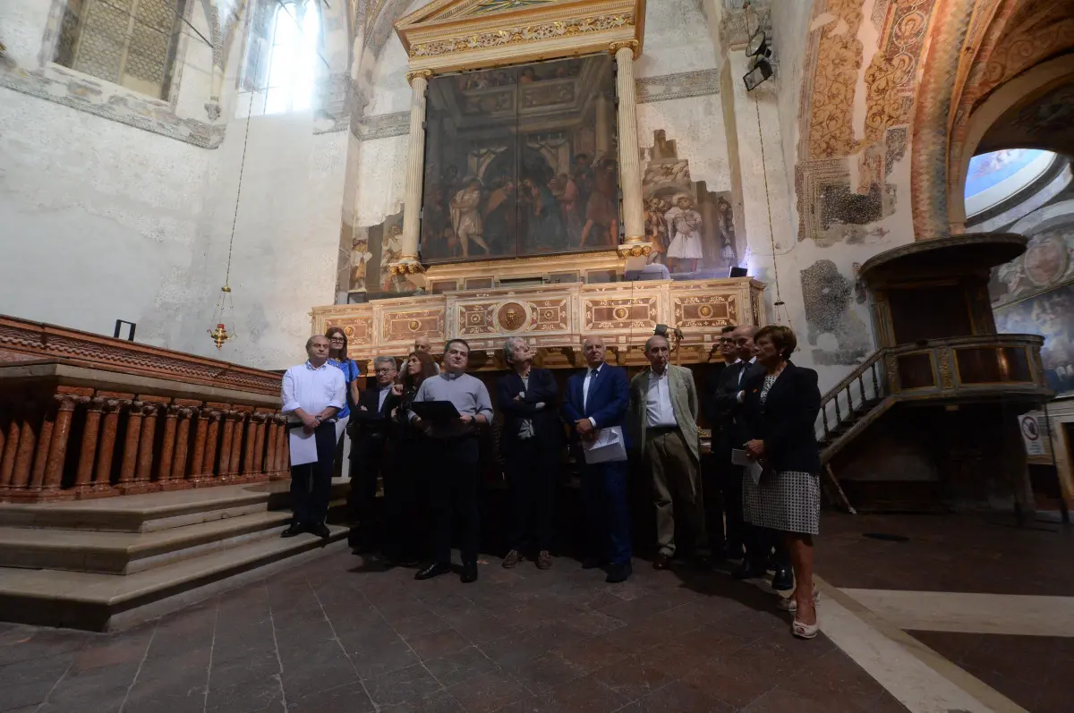 L'organo Antegnati dopo il restauro