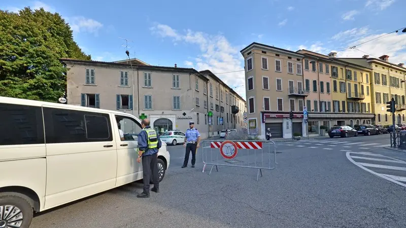 Il centro città si chiude al traffico per la domenica ecologica (foto da una passata edizione) - © www.giornaledibrescia.it