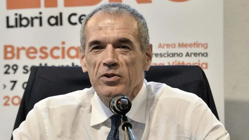 L’intervento. Cottarelli è stato «l’antipasto» di Librixia - © www.giornaledibrescia.it