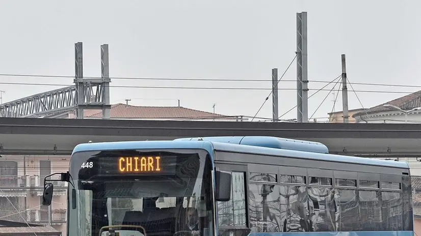Uno dei bus extraurbani gestiti da Arriva Brescia - Foto © www.giornaledibrescia.it