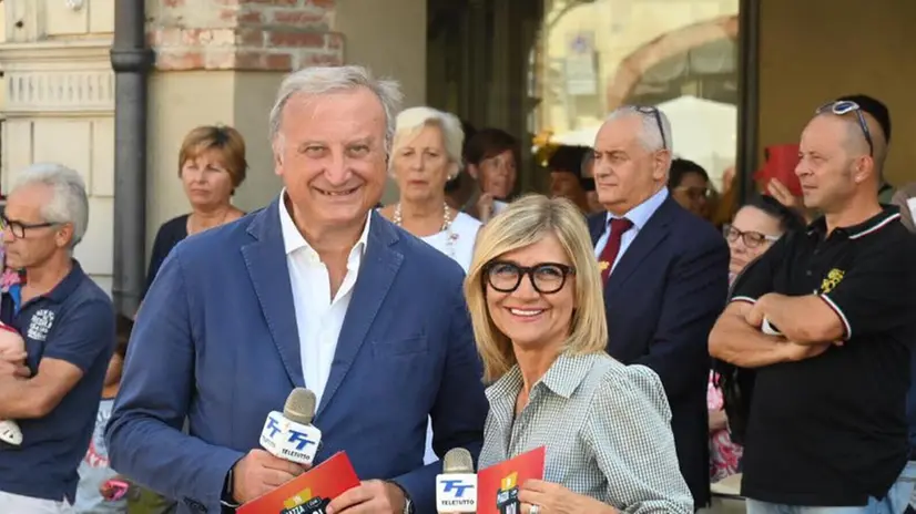 La prima puntata di «In piazza con noi» a Orzinuovi