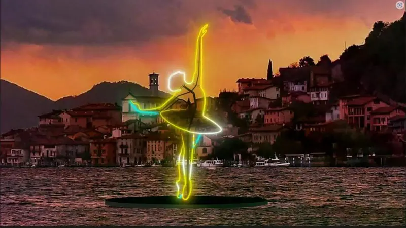 La «Floating Ballerina» di Angelo Bonello