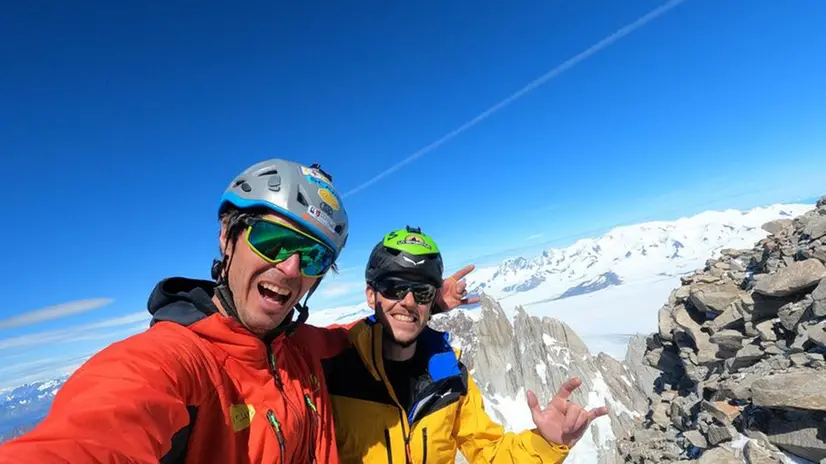 Leo Gheza in Patagonia, sfida al Fitz Roy