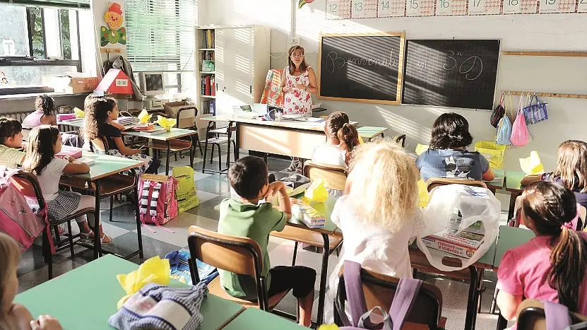 Un'aula scolastica - © www.giornaledibrescia.it