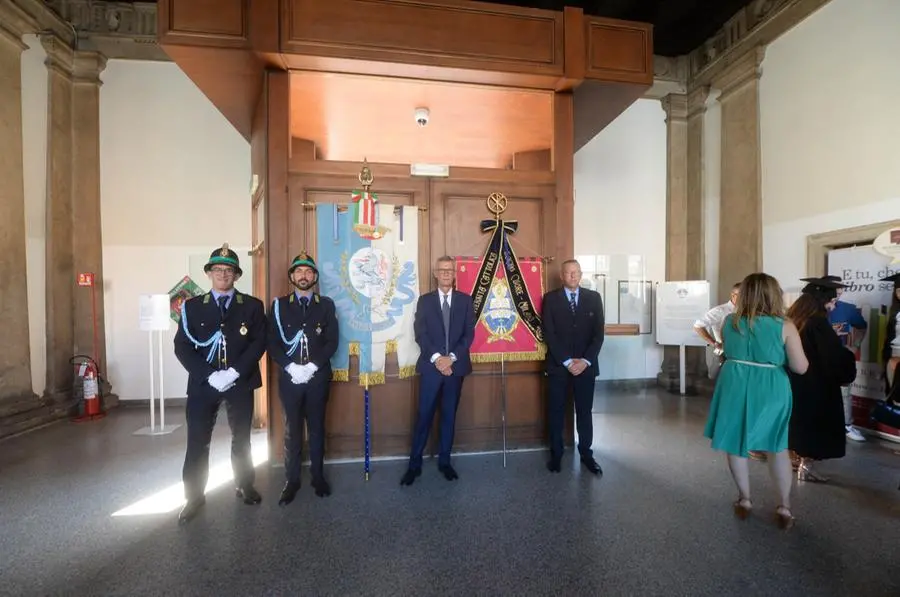 La cerimonia per gli Alumni dell'Università Cattolica di Brescia