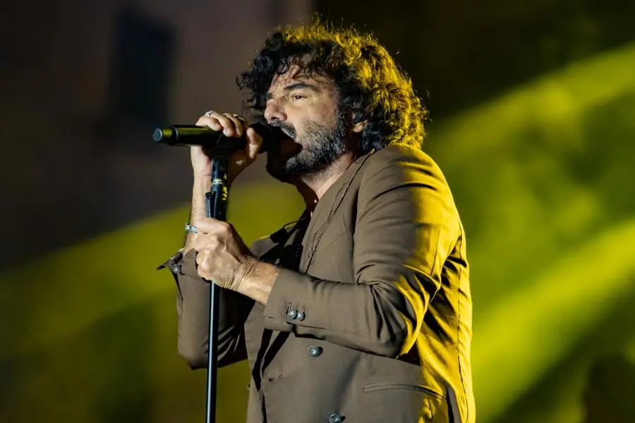 Francesco Renga e Nek in concerto in piazza Loggia