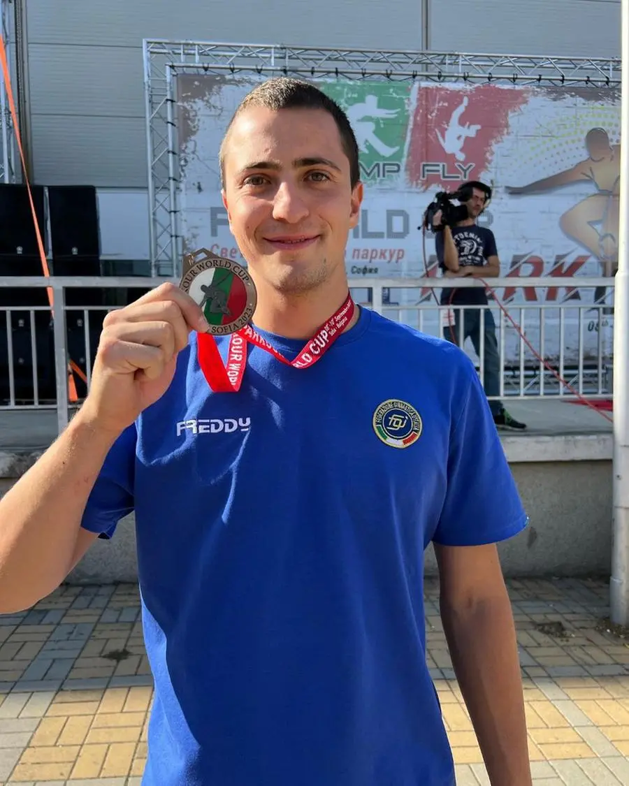 Coppa del Mondo di parkour, Andrea Consolini medaglia di bronzo