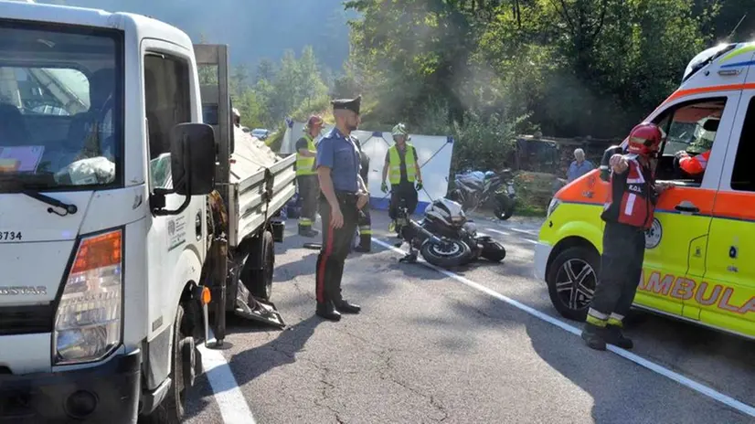 L'incidente è avvenuto a Storo - Foto Sai