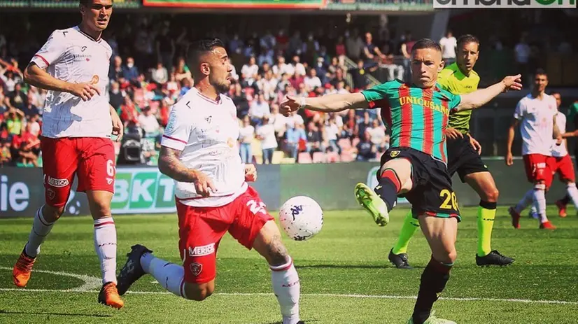 Fabrizio Paghera, con la maglia della Ternana, torna al Brescia - Foto da Instagram