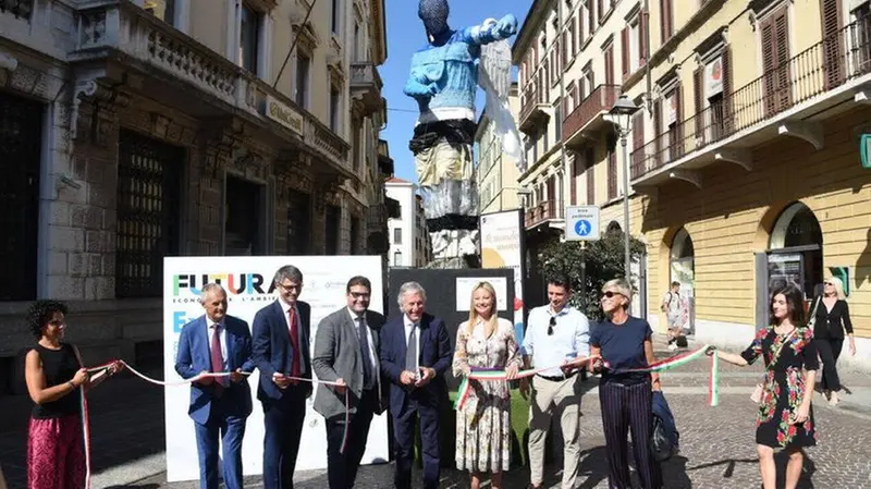 Futura Expo: inaugurata la Vittoria Alata-RiciclART in corso Palestro