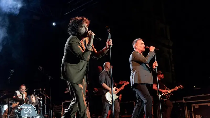 Francesco Renga e Nek in concerto in piazza Loggia
