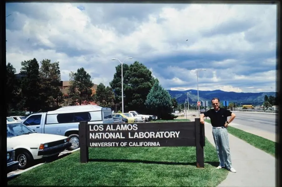 Nel 1989, la visita di Giambelli a Los Alamos, in New Mexico