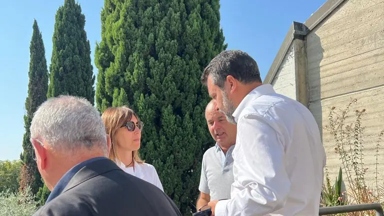 Salvini ha incontrato i familiari di Umberto Garzarella