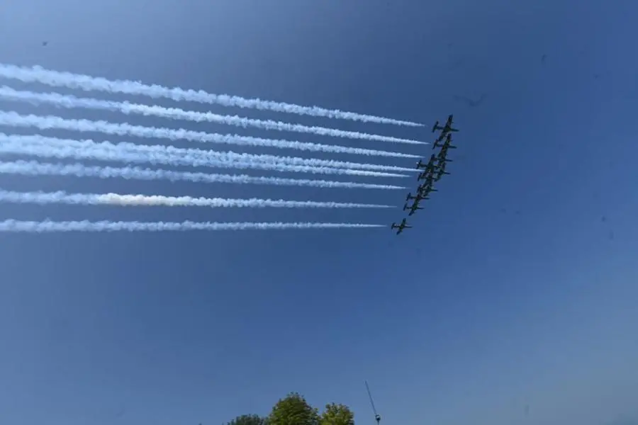 Air show nei cieli del Garda
