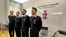 Carabinieri, i quattro nuovi ufficiali dell'Arma nel Bresciano - © www.giornaledibrescia.it
