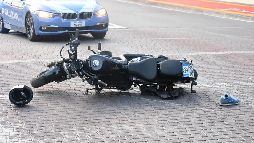 Roncadelle, i mezzi coinvolti nell'incidente
