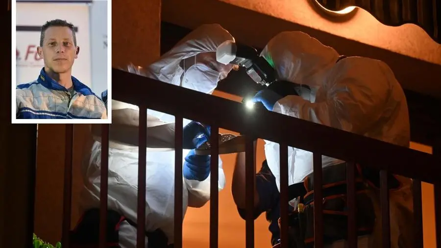 Nel riquadro Ruben Andreoli, l'uomo accusato di aver ucciso la madre - Foto Gabriele Strada/Neg © www.giornaledibrescia.it