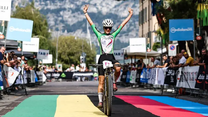 Dario Acquaroli, il podio femminile
