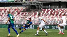 Il gol di Davide Balestrero - Foto NewReporter/Comincini © www.giornaledibrescia.it